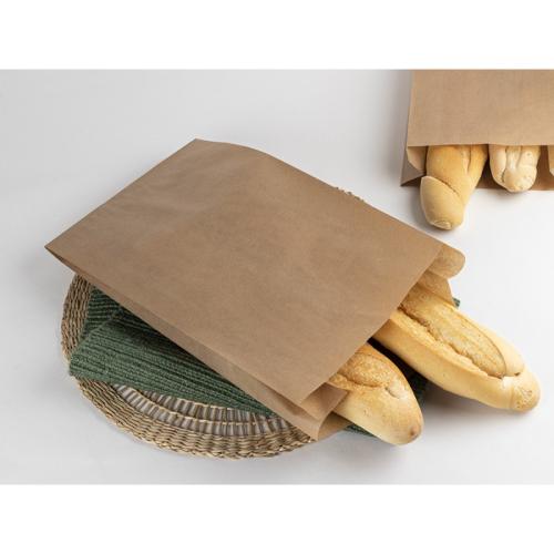 BOLSA DE PAPEL KRAFT 30+9X58cm. VERJURADO. 1.000u. 1