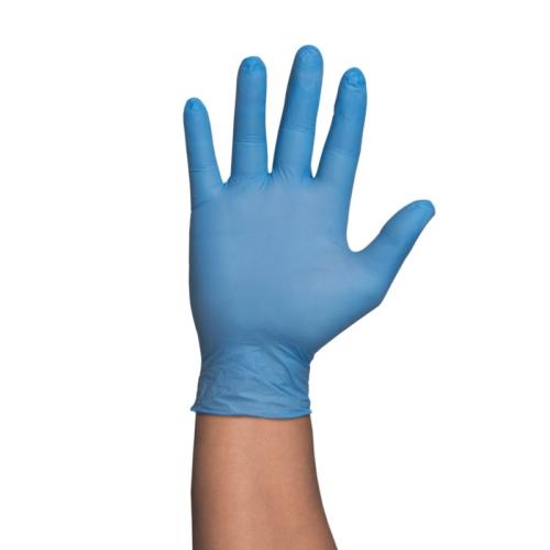 GUANTES DESECHABLES NITRILO AZUL 100u. T-M 1