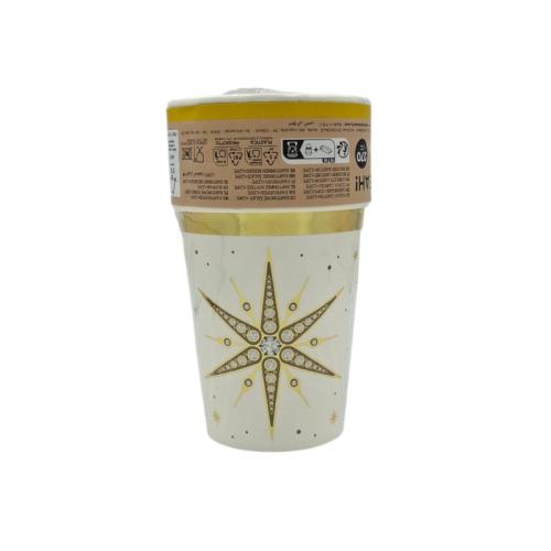 VASO CARTÓN STAR NAVIDAD. 270cc. 6u. 1