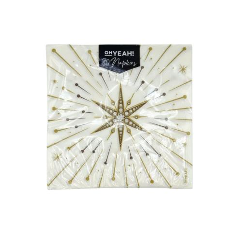 SERVILLETA DOBLE CAPA STAR. 33X33cm. 30u. 1