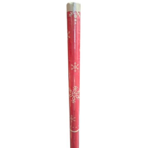 ROLLO MANTEL ROJO NAVIDAD COPOS KRAFT 5m. 1