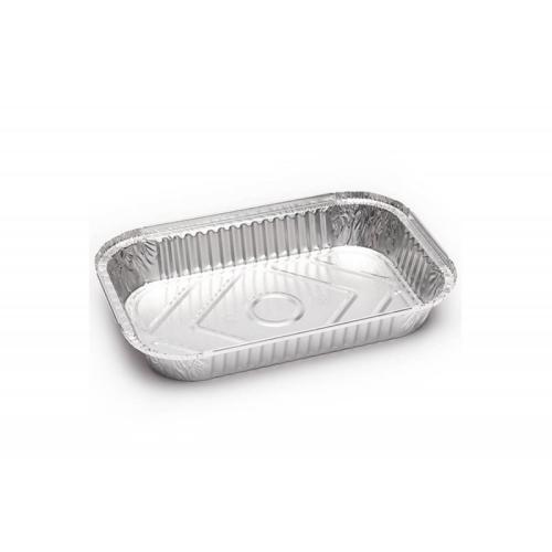 ENVASE ALUMINIO RECTANGULAR 1.500cc 100 u. 1