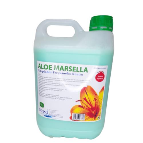 Limpiador fregasuelos Aloe Marsella. Garrafa 5 litros