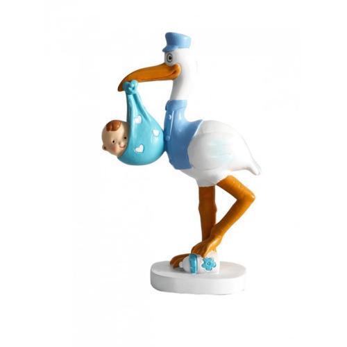 FIGURA TARTA BAUTIZO CIGUEÑA 1