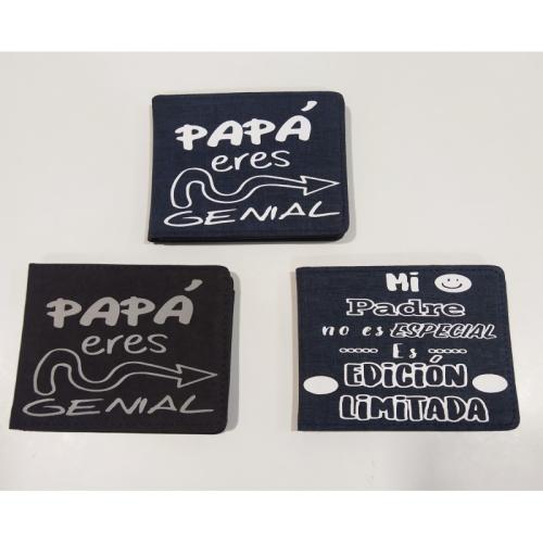 CARTERA PERSONALIZADA + DISEÑOS PAPÁ