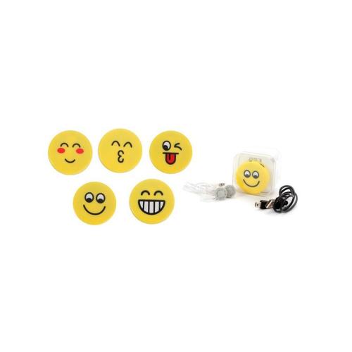 MP3 EMOTICONO EN CAJA DE REGALO (CABLE+CASCOS)