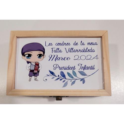 CAJA PARA CENIZAS PRESIDENTE/ INFANTIL 1