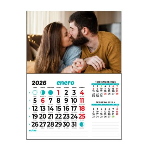 Pack 8 und. Calendario Foto 15x22 cm 1