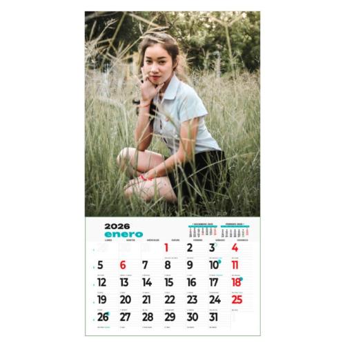 Calendario Año y Foto 31x69 1