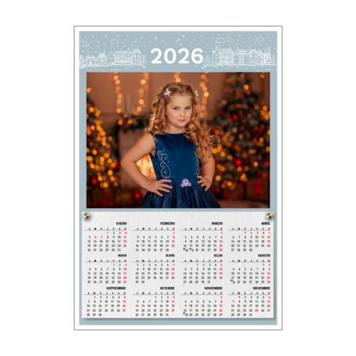 2 und. Calendario año y Foto 22 x 32 cm 1