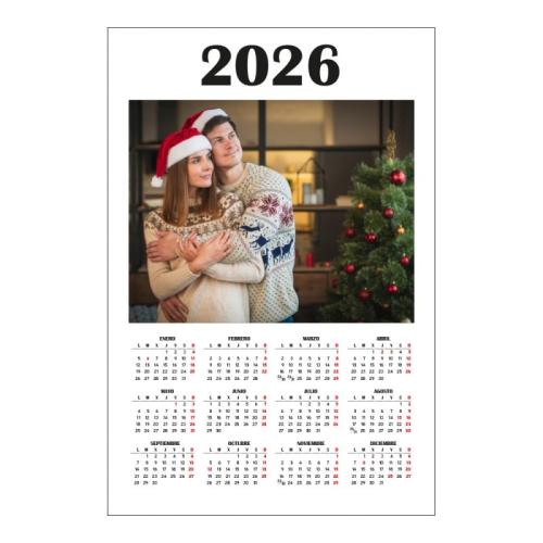 2 und. Calendario Año y Foto 22 x 32 cm 1