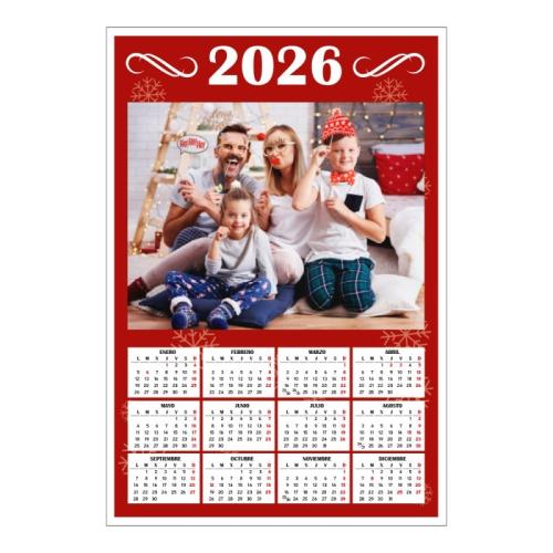 2 und. Calendario año y Foto 22 x 32 cm 1