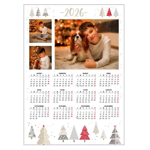 Calendario 3 Fotos 32 x 45 cm 1