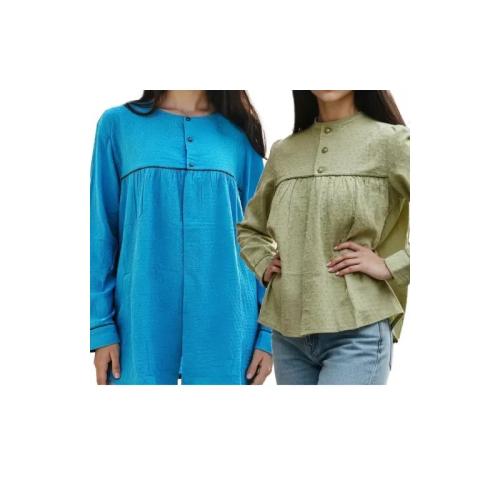 BLUSÓN PLUMETI TURQUESA O KAKI 1