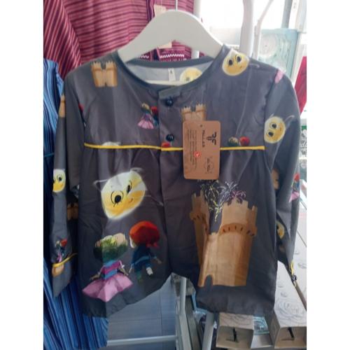 BLUSÓN GRIS DIBUJOS FALLEROS 1