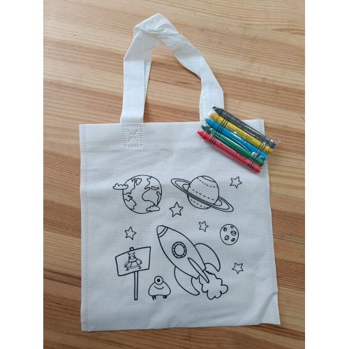 Mini Tote Bag Colorear