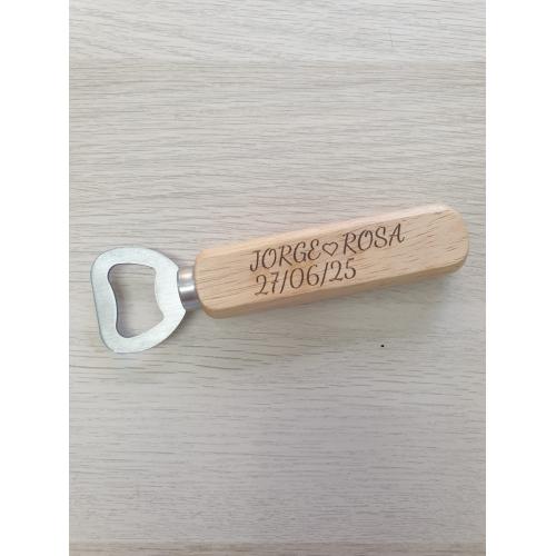 Abridor Clásico Madera Personalizado 1