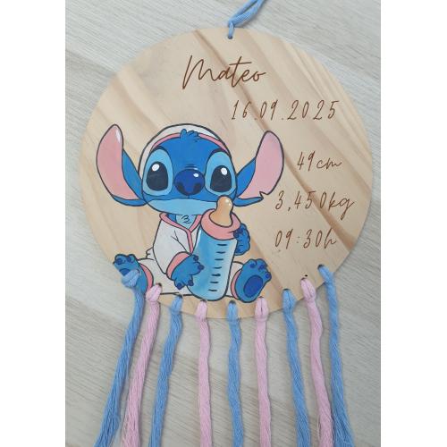 Atrapa Sueños Stitch Personalizado 1