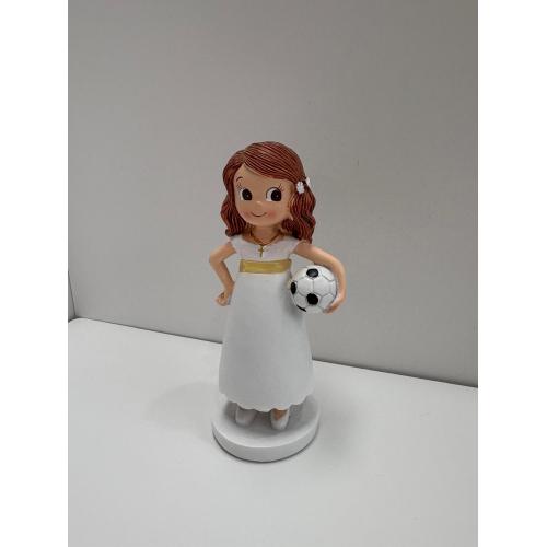 Figura Comunión Niña Fútbol 1