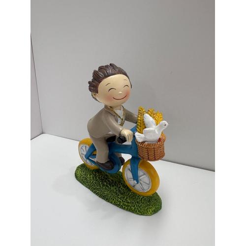 Figura Comunión Niño Bicicleta 1