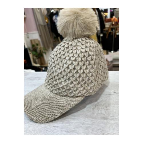 Gorra  trenza, tallas - talla unica, color - beige 1