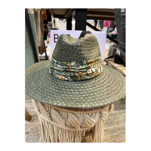 Sombrero paraiso, color - verde militar 1