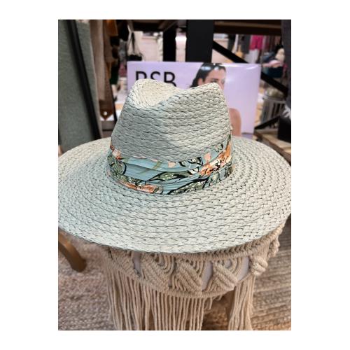 Sombrero paraiso, color - verde mint 1