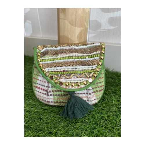 Monedero mejico, color - verde kaki 1