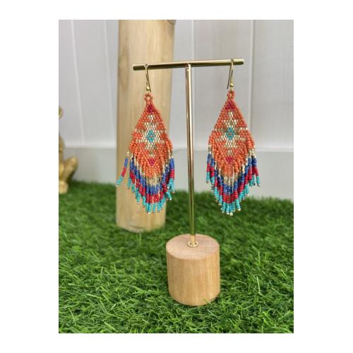 Pendientes chile naranja 1