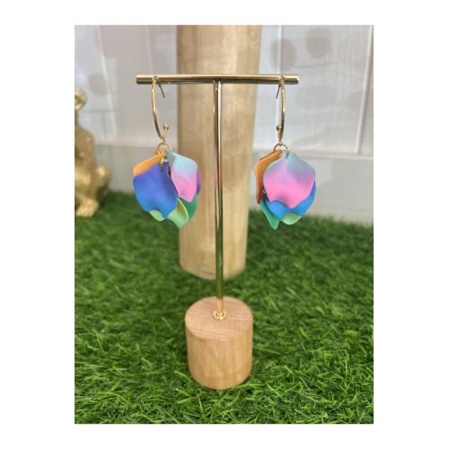 Pendientes tahiti arco iris 1