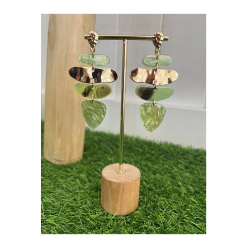 Pendientes honolulu verde 1