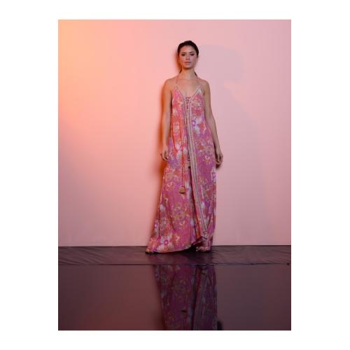 Vestido rosas del mar, tallas - m 1