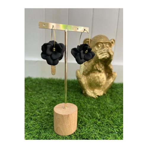 Pendientes sam negros 1