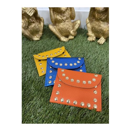 Monedero tachas, color - naranja 1