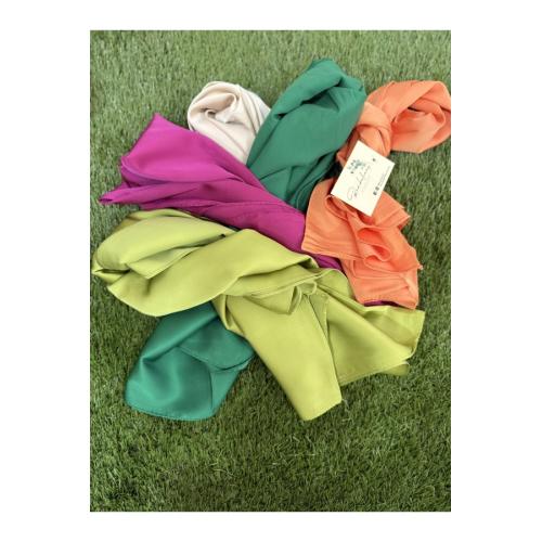 Foulard seda, color - verde lima 1