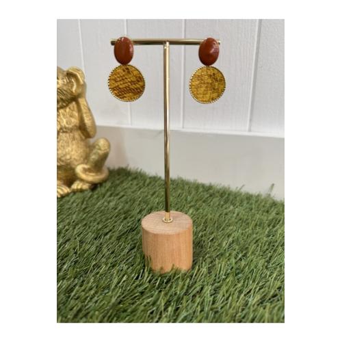Pendientes ambar 1