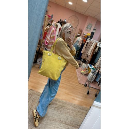 Bolso lima, color - amarillo 1