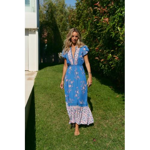 Vestido hailee largo, tallas - s 1