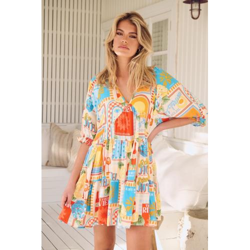 Vestido sun lounger mini, tallas - l 1