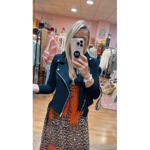 Biker milan cinturon negra, tallas - xl 1