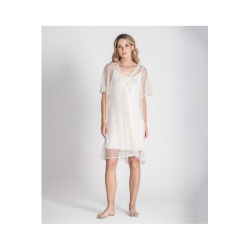 Vestido red, tallas - m, color - blanco 1