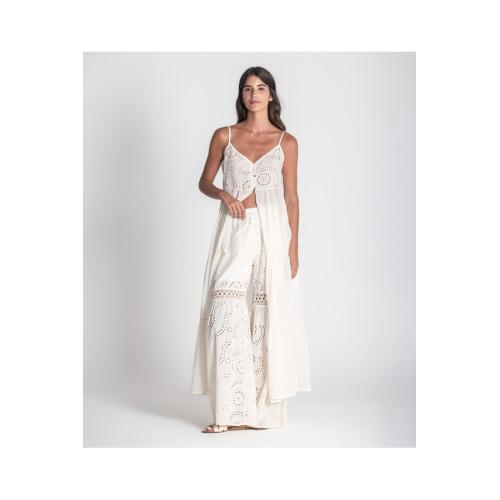 Vestido batista, tallas - s/m, color - crudo 1