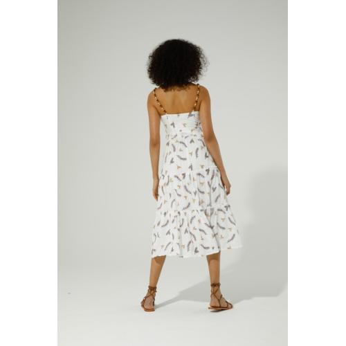Vestido ramas, tallas - m, color - verde kaki 1