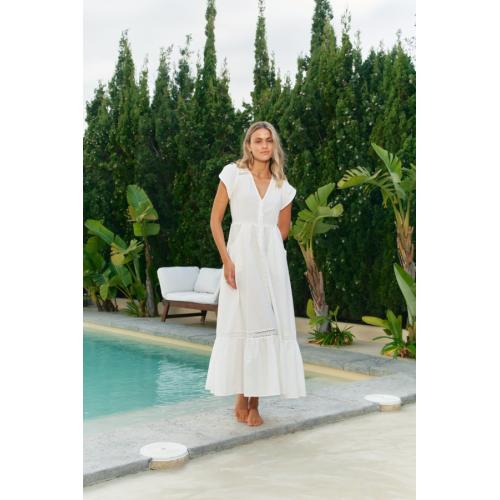 Vestido carmen blanco, tallas - m 1