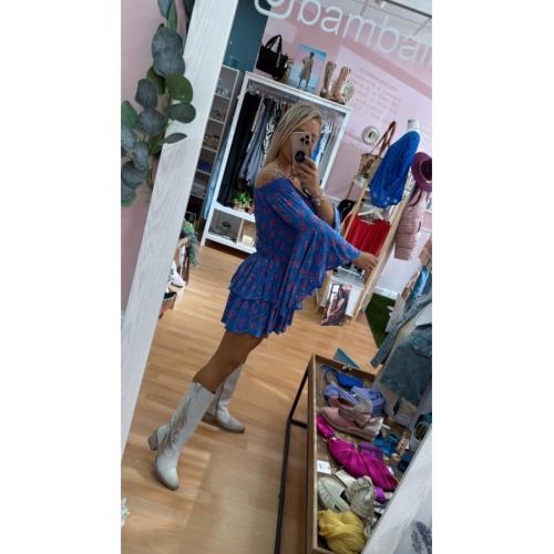 Vestido lexie, color - azul klein, tallas - talla unica 1