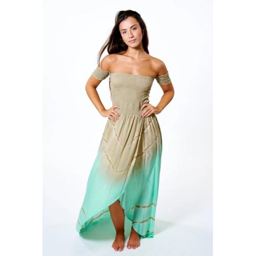 Vestido topali turquesa 1