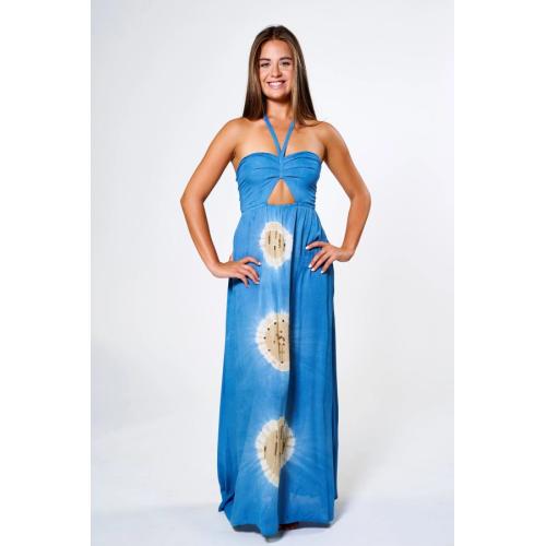 Vestido balibo, tallas - talla unica, color - azul cielo 1