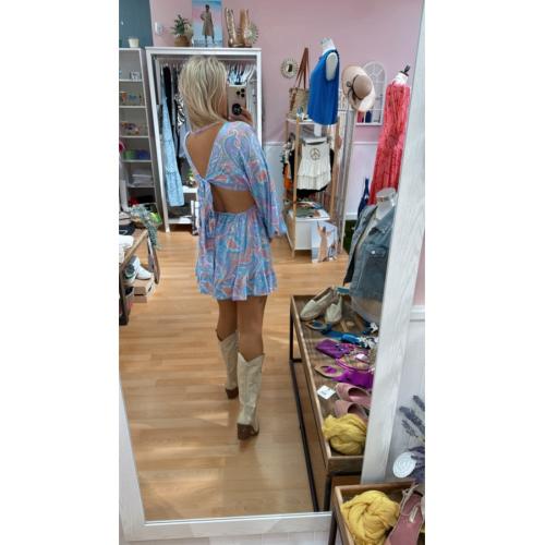 Vestido cadiz, color - lila, tallas - talla unica 1