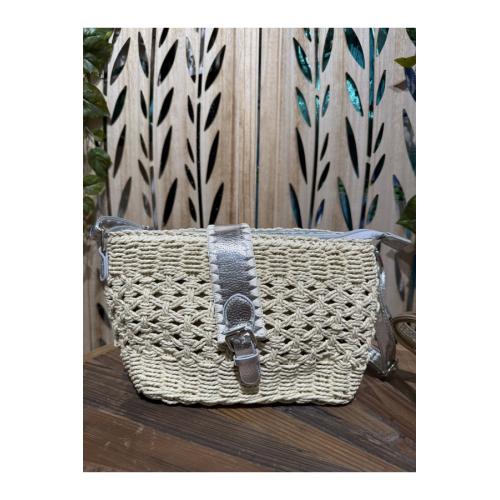 Bolso menorca plateado 1
