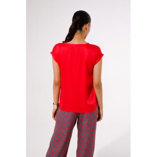 Blusa ginevra, tallas - m, color - frambuesa 1
